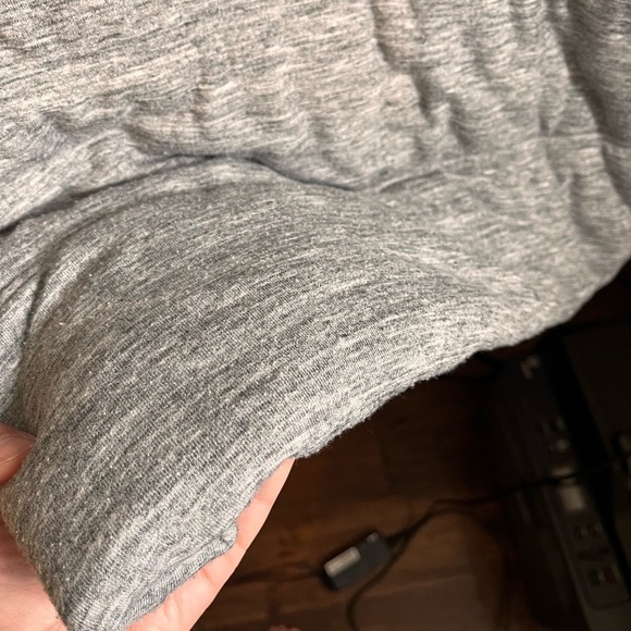 Club Monaco Quilted Blanket Coat - Grey - Picture 16 of 16